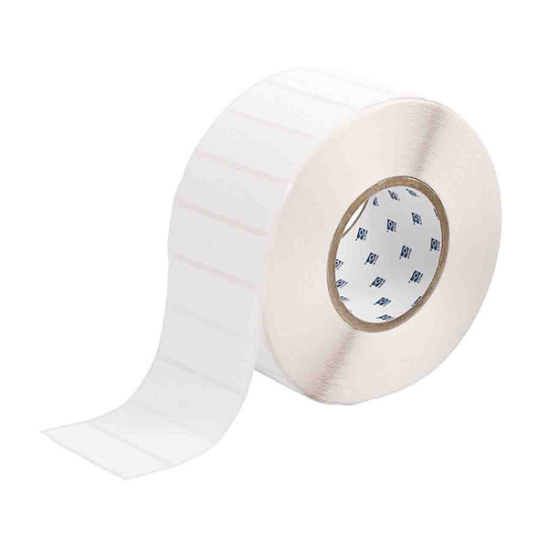 Brady THT-18-488-3 étiquettes en polyester 76,20 x 25,40 mm (d'origine) - blanc mat THT-18-488-3 147682 - 1