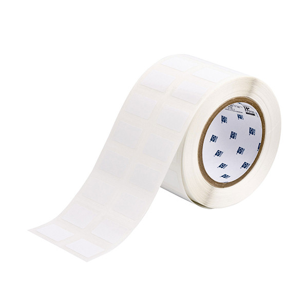 Brady THT-22-423-2 étiquettes en polyester 31,75 x 19,05 mm (d'origine) - blanc brillant THT-22-423-2 147628 - 1