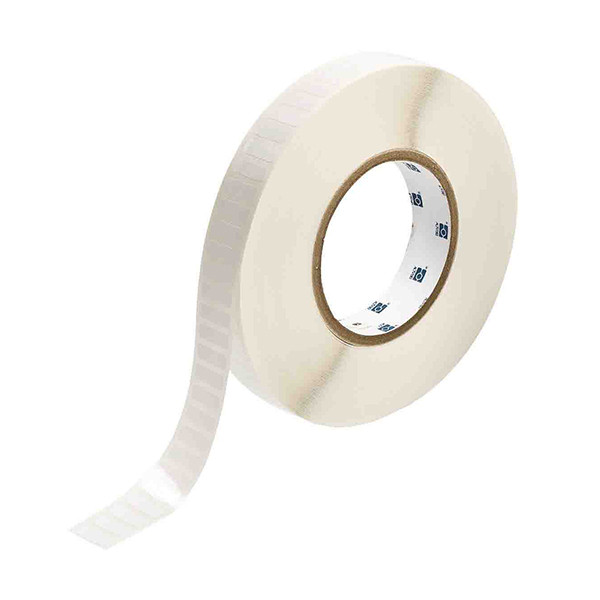 Brady THT-46-423-10 étiquettes en polyester 19,05 x 6,35 mm (d'origine) - blanc brillant THT-46-423-10 147606 - 1