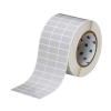 Brady THT-5-413-10 étiquettes en polyester 25,40 x 12,70 mm (d'origine) - argent mat 147676 - 1