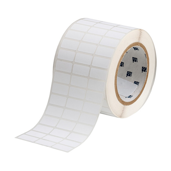 Brady THT-5-488-10 étiquettes en polyester 25,40 x 12,70 mm (d'origine) - blanc mat THT-5-488-10 147680 - 1