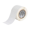 Brady THT-5-533-10 étiquettes amovibles en polyester 25,40 x 12,70 mm (d'origine) - blanc brillant 147658 - 1