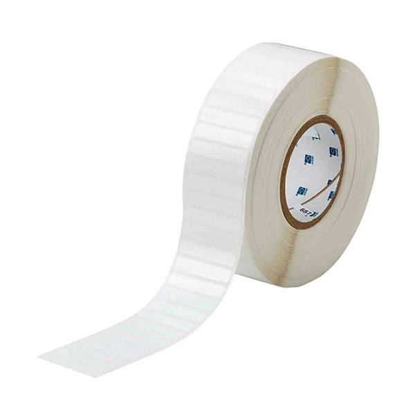 Brady THT-79-423-10 étiquettes en polyester 50,80 x 10,16 mm (d'origine) - blanc brillant THT-79-423-10 147580 - 1