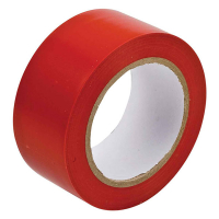 Brady ruban de marquage au sol autocollant 50 mm x 33 m - rouge AMT-2-RED 147913