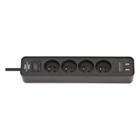 Brennenstuhl Brennerstuhl Ecolor multiprise 4 prises et USB (1,5 mètre) - noir 1153244006 404176