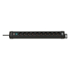 Brennerstuhl Premium-Line multiprise 10 prises (3 mètres) - noir 404179 - 1