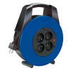Brennerstuhl Vario Line enrouleur de câble 4 prises (15 mètres) - noir/bleu 404182 - 1