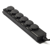 Brennerstuhl multiprise d'extérieur 6 prises (2 mètres) - noir K060401123 - 1
