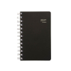 Brepols Agenda Building Recycled PP 2027 agenda journalier avec horaires (1 jour par page) 6 langues - noir 440265 - 1