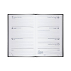Brepols Agenda Saturnus Lima 2027 agenda semainier (1 semaine sur 2 pages) 4 langues - noir 440261 - 2
