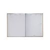 Agenda hebdomadaire Brepols Ecotiming Kazar, format horaire, 2027, bleu foncé (1 semaine par 2 pages), 6 langues 440306 - 2