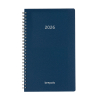 Brepols Breform Polyprop agenda journalier 2026 avec répartition par heure (1 jour par page) 6 langues - bleu 0.516.4910.06.4.0 262444 - 1