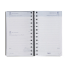 Brepols Breform Polyprop agenda journalier 2026 avec répartition par heure (1 jour par page) 6 langues - bleu 0.516.4910.06.4.0 262444 - 2