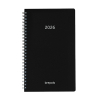 Brepols Breform Polyprop agenda journalier 2026 avec répartition par heure (1 jour par page) 6 langues - noir 0.516.4910.01.4.0 262443 - 1