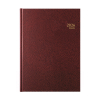 Brepols Bremax Santex agenda journalier 2026 avec répartition par quart d'heure (1 jour par 2 pages) 6 langues - bordeaux 0.002.1345.04.6.0 262403 - 1
