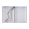 Brepols Bremax Santex agenda quotidien 2026 avec répartition par quart d'heure (1 jour par page) 6 langues - noir 0.001.1345.01.6.0 262400 - 2