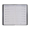 Brepols Breplan Genova agenda hebdomadaire 2027 (1 semaine par page) 6 langues - noir 440326 - 2