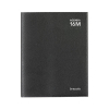 Brepols Bretime Calpe agenda hebdomadaire 16 mois 2026-2027 avec répartition horaire (1 semaine par 2 pages) 6 langues - noir 440185 - 1