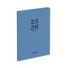 Brepols Bretime Coral agenda semainier 16 mois avec répartition par heure 2025-2026 (1 semaine sur 2 pages) 6 langues - bleu 2.066.0285.99.6.0BL 262382 - 1