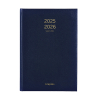 Brepols Bretime Lima agenda semainier 16 mois avec répartition par heure 2025-2026 (1 semaine sur 2 pages) 6 langues - bleu 2.066.1256.99.6.0 261048 - 1