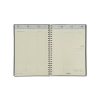 Brepols Bretime Polyprop 16 mois agenda semainier avec répartition par heure 2026-2027 (1 semaine par 2 pages) 6 langues - noir 440184 - 2