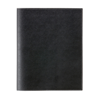 Brepols Concorde Calpe agenda semainier 2026 avec répartition par heure (1 semaine sur 2 pages) 6 langues - noir 0.240.2582.01.2.0 262481
