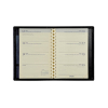 Brepols Delta Palermo agenda hebdomadaire 2027 (1 semaine par 2 pages) 6 langues - noir 440331 - 2