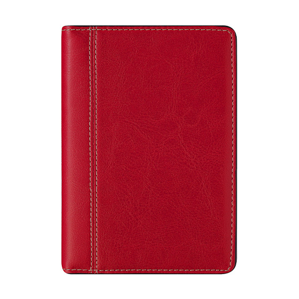 Brepols Delta Palermo agenda semainier 2026 (1 semaine sur 2 pages) 6 langues - rouge 0.834.3302.07.2.0 262511 - 1