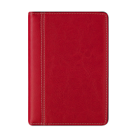 Brepols Delta Palermo agenda semainier 2026 (1 semaine sur 2 pages) 6 langues - rouge 0.834.3302.07.2.0 262511