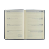 Brepols Delta Seta agenda hebdomadaire 2027 (1 semaine par 2 pages) 6 langues - noir 440328 - 2
