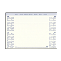 Brepols Desk Mate Seta sous-main de bureau 2026-2029 (35 feuilles) 4 langues 1.040.2120.01.6.0 262531
