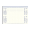 Brepols Desk Mate Seta sous-main de bureau 2026-2029 (35 feuilles) 4 langues