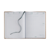 Brepols Ecotiming Kazar agenda semainier 2026 avec répartition par heure (1 semaine sur 2 pages) 6 langues - marron 0.180.0685.99.6.0BR 262484 - 2