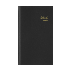 Brepols Interplan Genova agenda semainier 2026 (1 semaine sur 2 pages) 6 langues - noir 0.736.2051.01.2.0 262421 - 1