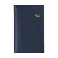 Brepols Interplan Lima agenda semainier 2026 (1 semaine sur 2 pages) 6 langues - bleu 0.736.1255.06.6.0 262493