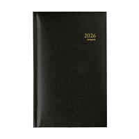 Brepols Interplan Lima agenda semainier 2026 (1 semaine sur 2 pages) 6 langues - noir 0.736.1255.01.6.0 262420