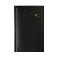 Brepols Interplan Lima agenda semainier 2027 (1 semaine par 2 pages) 6 langues - noir 440219
