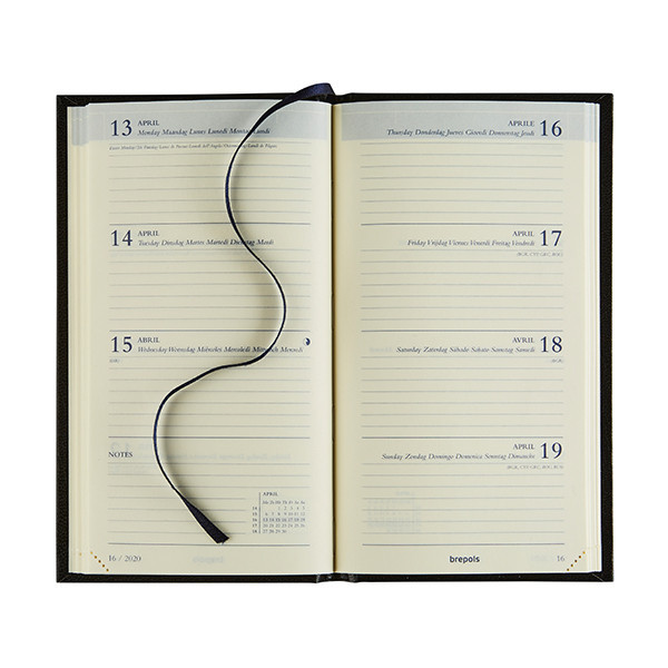 Brepols Interplan Nature agenda semainier 16 mois 2025-2026 (1 semaine par page) 6 langues - vert 2.730.5425.99.6.0GR 262394 - 2