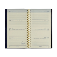Brepols Interplan recharge pour agenda semainier 2026 (1 semaine sur 2 pages) 6 langues 0.736.9900.00.2.0 262422