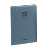 Brepols Nature 16 mois agenda semainier 2026-2027 (1 semaine par page) 4 langues - bleu gris 440188 - 1