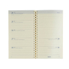 Brepols Notaplan recharge pour agenda hebdomadaire 2027 (1 semaine par 2 pages) 6 langues 440325 - 1