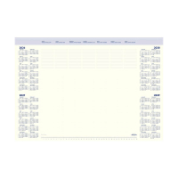 Brepols Office Mate sous-main 2027-2030 (35 feuilles) 4 langues 440225