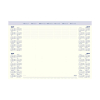 Brepols Office Mate sous-main 2027-2030 (35 feuilles) 4 langues 440225 - 1