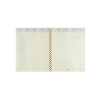 Brepols Omega 27 recharge pour agenda semainier format demi-heure 2027 (1 semaine, 2 pages) 5 langues 440301 - 1