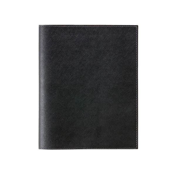 Brepols Omega Calpe agenda hebdomadaire 2027 (1 semaine par 2 pages) 6 langues - noir 440298 - 1