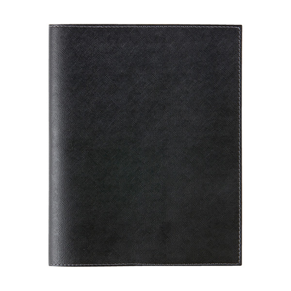 Brepols Omega Calpe agenda semainier avec répartition par quart d'heure 2026 (1 semaine sur 2 pages) 6 langues - noir 0.030.2582.01.2.0 262477 - 1