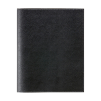 Brepols Omega Calpe agenda semainier avec répartition par quart d'heure 2026 (1 semaine sur 2 pages) 6 langues - noir 0.030.2582.01.2.0 262477