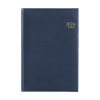 Brepols Omega Lima agenda semainier 2026 avec répartition par quart d'heure (1 semaine sur 2 pages) 6 langues - bleu 0.030.1256.06.6.0 262412 - 1