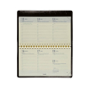 Brepols Omniplan Palermo agenda hebdomadaire format horaire 2027 (1 semaine par 2 pages) 6 langues - noir 440323 - 2