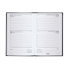 Brepols Saturnus Lima agenda journalier 2026 avec répartition par heure (2 jours par page) 4 langues - noir 0.221.1255.01.6.0 262437 - 2